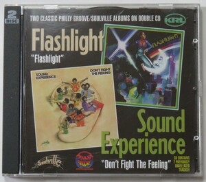 CD2枚組 フィラデルフィア産の傑作2枚 1.Flashlight／Flashlight('78) 2.Sound Experience／Don't Fight The Feeling('74) 輸入盤