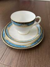 WEDGWOOD ウェッジウッド カーゾン カップ＆ソーサー　ケーキ皿　洋食器_画像1