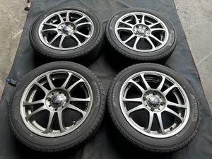 MH21S ワゴンR 5次元 INPERIO アルミホイール 14×5J オフセット43 165/55/R14 PRACTIVAタイヤ ☆引き取り歓迎☆千葉市若葉区から出品☆