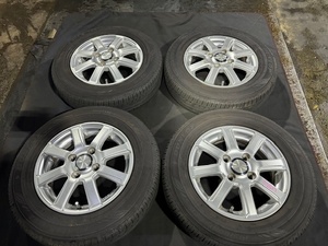 L175S ムーヴ SPORT GRANNTアルミホイール 13×4.00B インセット43 145/80/R13 ダンロップタイヤ ☆引き取り歓迎☆千葉市若葉区から出品☆