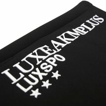 [新品]リュクス エイケイエム プラス【XL】定価12980円 立体的な刺繍ロゴ ゴルフ ハーフパンツ ウエストゴム 優れたストレッチ LUXEAKMPLUS_画像8