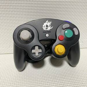 即決☆ ゲームキューブ コントローラー スマブラブラック ニンテンドー Nintendo GAMECUBE NGC DOL-003 黒 スマッシュブラザーズ