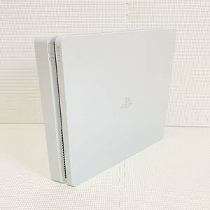 1円☆ PS4 500GB CUH-2200A FW:9.51 グレイシャーホワイト SONY プレステ4 slim 薄型 スリム 本体 PlayStation プレイステーション