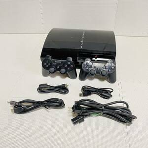 k 1円☆ PS3 20GB CECHB00 FW:3.56 SONY プレステ3 初期型 プレイステーション PlayStation 本体 コントローラ 2個セット SIXAXIS PS2 