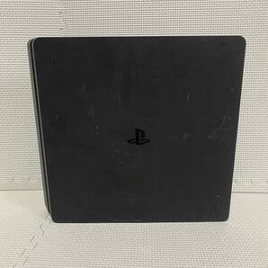 1円☆ PS4 500GB CUH-2000A FW:11.50 ジェット ブラック SONY プレステ4 slim 薄型 スリム 本体 PlayStation プレイステーション 619の画像3