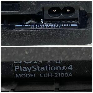 1円☆ 箱☆ PS4 500GB CUH-2100A FW:11.50 ジェット ブラック SONY プレステ4 slim 薄型 スリム 本体 PlayStation プレイステーション 064の画像9