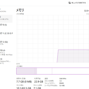 crucial 32GB×1枚 ☆クルーシャル製 ☆CT32G4DFD832A [DDR4 PC4-25600 32GB] ☆中古良品☆動作確認済みの画像5