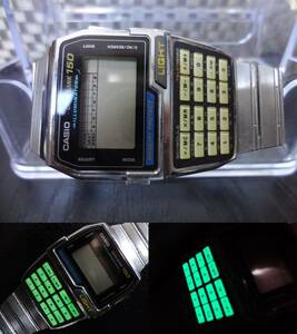 **CASIO DATA BANK 150 MEMORY PROTECT Casio Data Bank наручные часы DBC-1500 1477 Junk *. свет 