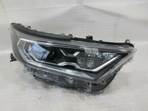 良品　トヨタ　RAV4　HV　AXAH52/AXAH54　純正　LED　右ヘッドライト