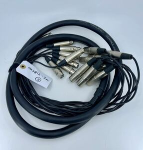 【クラシックプロ】 8chマルチスネークケーブル XLR-XLR (MXX812-3) その③