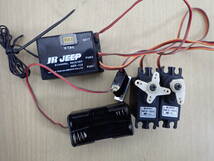 「6041/S5B」G.まとめてセットプロポ JR PROPO JEEP 2 送信機 ラジコン NER-122 NES-601 Z270 日本製 レシーバー 当時物 年代物　_画像9