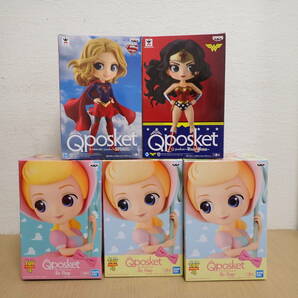 「6043/S4D」まとめて5点 Q posket Qposket フィギュア スーパーガール SUPERGIRL WONDER WOMAN ピクサー Bo Peep トイストーリー4 元箱の画像1