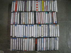 [6044/I2B] cassette tape ① set sale 94ps.@ normal position used .TDK SONY maxell etc. large amount set 
