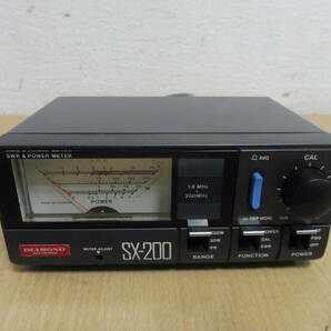 「6044/T3A」第一電波工業 DIAMOND ダイアモンド パワーメーター SX-200 SWR計 POWER METER 無線 中古 現状品 ジャンクの画像1