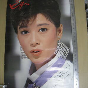 「6041/I4C」ポスター 夏目雅子 カネボウ化粧品 ピタッ！ B2サイズ KANEBO サイン付（印刷）の画像1