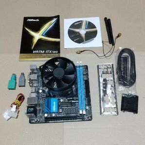 H97m-ITX/ac 　i7 4771 セット　動作確認済み。