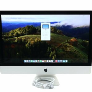 Apple iMac Retina 5K 27インチ 2019 Core i9-9900K 3.6GHz 32GB 2TB(HDD)+128GB(APPLE SSD) FusionDrive Radeon Pro 580X macOS Sonomaの画像1