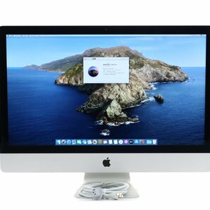Apple iMac 27インチ Late 2012 Core i5-3470S 2.9GHz 16GB 3TB(HDD)+128GB(APPLE SSD) FusionDrive GTX660M WQHD Catalina 難有の画像1