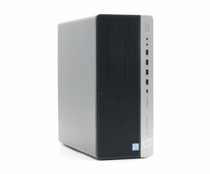 hp EliteDesk 800 G4 TWR Core i7-8700 3.20GHz 32GB 256GB(NVMe SSD) DisplayPort x2/アナログRGB出力 DVD-ROM Windows10 Pro 64bit