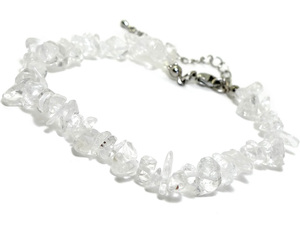  crystal anklet Power Stone natural stone lady's men's ... accessory ... stone adjuster attaching length adjustment possibility 