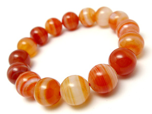  Sard onyx bracele 12mm Power Stone bracele lady's natural stone beads accessory men's bracele 