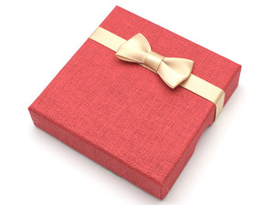  упаковка браслет для подарочная коробка подарок для кейс коробка ( красный )( лента есть )