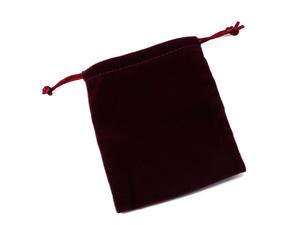  велюр сумка сумка подарок упаковка wine red (9cm×7cm) (10 шт )