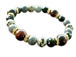  jasper grey .. bracele Power Stone bracele men's lady's natural stone beads accessory 