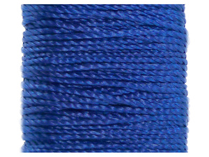 ポリエステル 紐 0.5mm(5m)(青色)