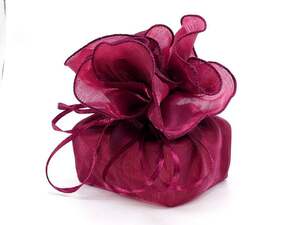  сумка упаковка упаковка мешочек сумка бардачок (35cm) атлас ткань ba Rune ( wine red ) (1 шт )