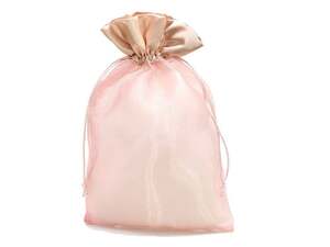  сумка упаковка упаковка мешочек сумка бардачок (18cm×28cm) атлас × бур nji-( розовый ) (10 шт )