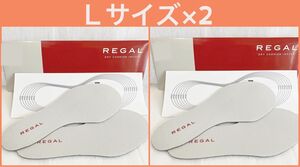 2足分(2セット分)リーガルLサイズ新品ドライクッション インソールＬサイズ26.5~28cm靴用TY07コロンブス サイズ紙入り