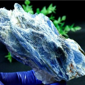 AAA級天然藍晶石（カイヤナイト）鉱標178U3-60U151bの画像5