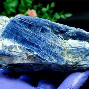 AAA級天然藍晶石（カイヤナイト）鉱標178U3-60U151bの画像4