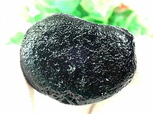 稀少品☆天然モルダバイト隕石原石178T3-YS-20T02Z