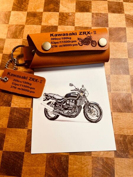 本革レザーキーケース ZRX2 オリジナルレザーキーケース