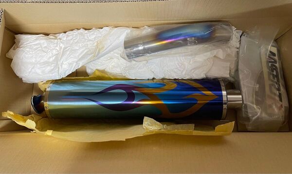 新品 BEET CB1300SF/SB 08-09年式 フレアパターン スリップオンマフラー 車検対応 サイレンサー 60.5