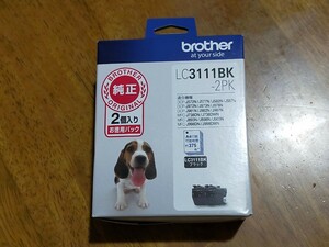 【期限：2026/09】 brother 純正 LC3111BK-2PK（ブラック・2個入りパック）※LC3111-4PK