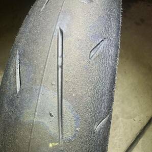 DUNLOP α13-sp 中古前後セット 110/70 150/60 ダンロップ CBR250RR の画像4