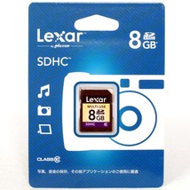 SDHCカード【8GB】CLASS10 レキサー・メディア Lexar HSB01438【即決】スタンダード★4960759174352 新品_画像1