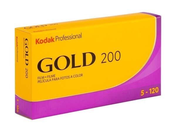 送料無料 [2024-6期限] GOLD200 ブローニー120【5本入】Kodak カラーネガフィルム ISO感度200【即決】コダック CAT107-5597★0041771075590