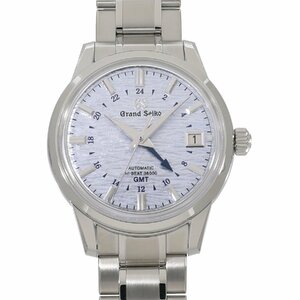 セイコー グランドセイコー エレガンスコレクション メカニカル GMT SBGJ249 / 9S86-00N0 ブルー メンズ 未使用 送料無料 腕時計