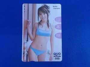 1-160* Yamamoto .*QUO card 500