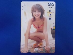 3-132★山本梓★QUOカード500