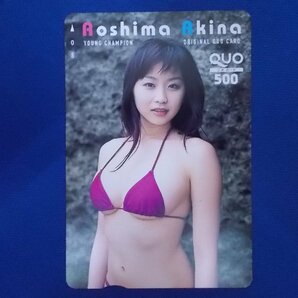 3-131★青島あきな★QUOカード500の画像1