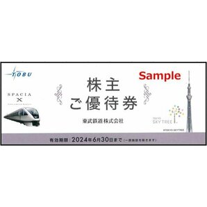 ◆06-02◆東武電鉄 株主優待冊子(東武動物公園入園券3枚 等) 2冊set-C◆の画像1