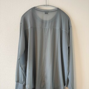 【美品】UNITED ARROWS green lavel relaxing★ユナイテッドアローズグリーンレーベルリラクシング★シアートップス★サイズフリーの画像3