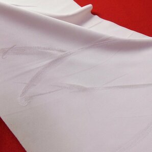 【ほりだし堂】 １反 白生地 反物 筆書きライン 正絹 着物 １２．３ｍ 着物１枚分 4/30～5/7の画像3