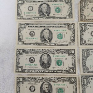アメリカ 紙幣 ３４７ドル まとめ売り 外国紙幣 world paper moneyの画像2