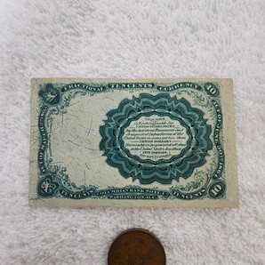 ★希少★ アメリカ １８７４年 旧紙幣 外国紙幣 world paper moneyの画像5